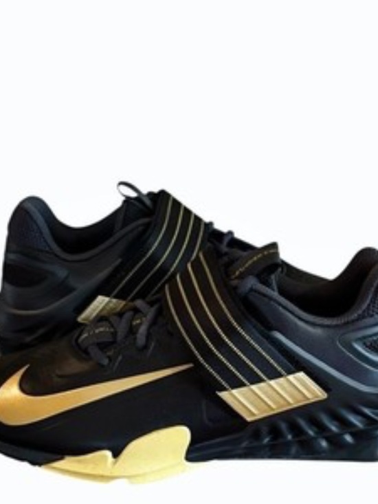 Nike Mens Weightlifting Shoes Black Gold Size 11.5 main image 9